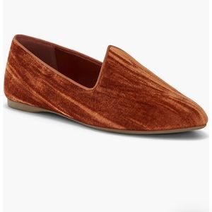 Birdies Heron Loafer in Carnelian Velvet